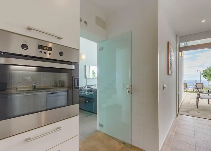 Isabella, Luxury With Heated Pool Ocean View In Adeje, Tenerife 别墅 阿德耶